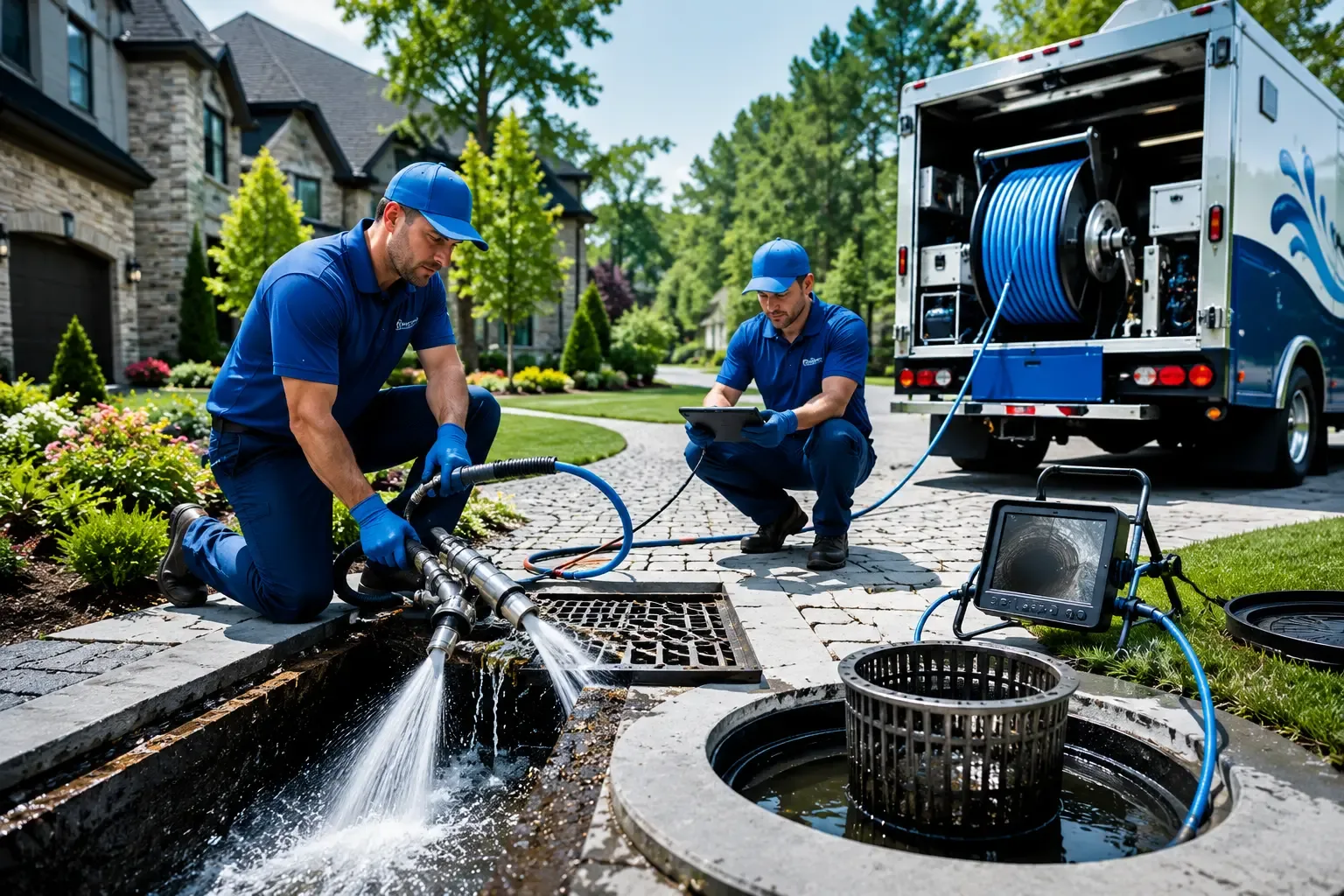 Local outdoor drain cleaning professionals in Hanoverton, OH