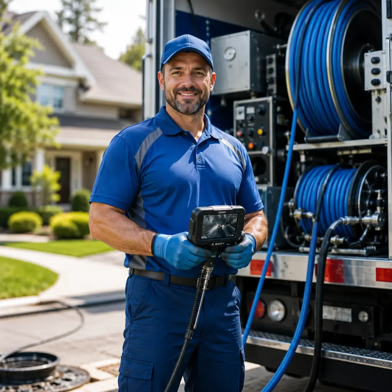 Local outdoor drain cleaning specialists in Hanoverton, OH